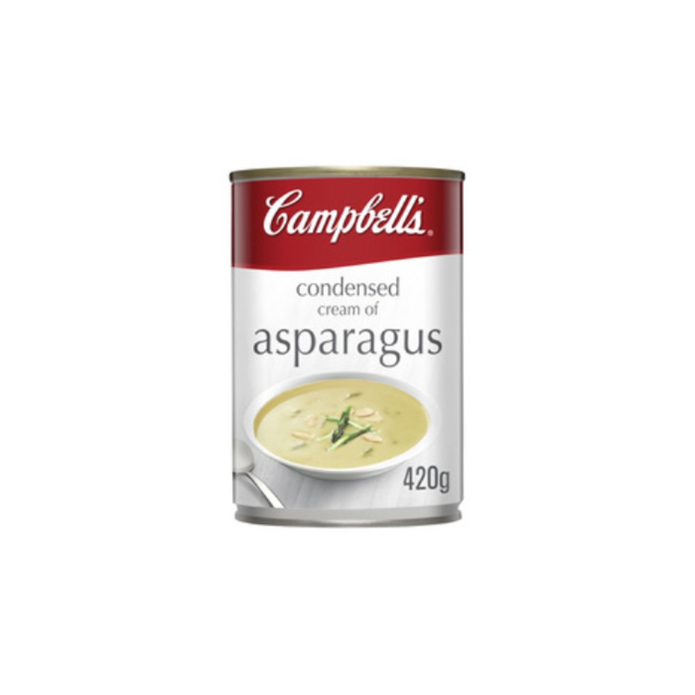 캠벨 크림 오브 아스파라거스 콘덴스드 수프 캔 420g, Campbells Cream of Asparagus Condensed Soup Can 420g