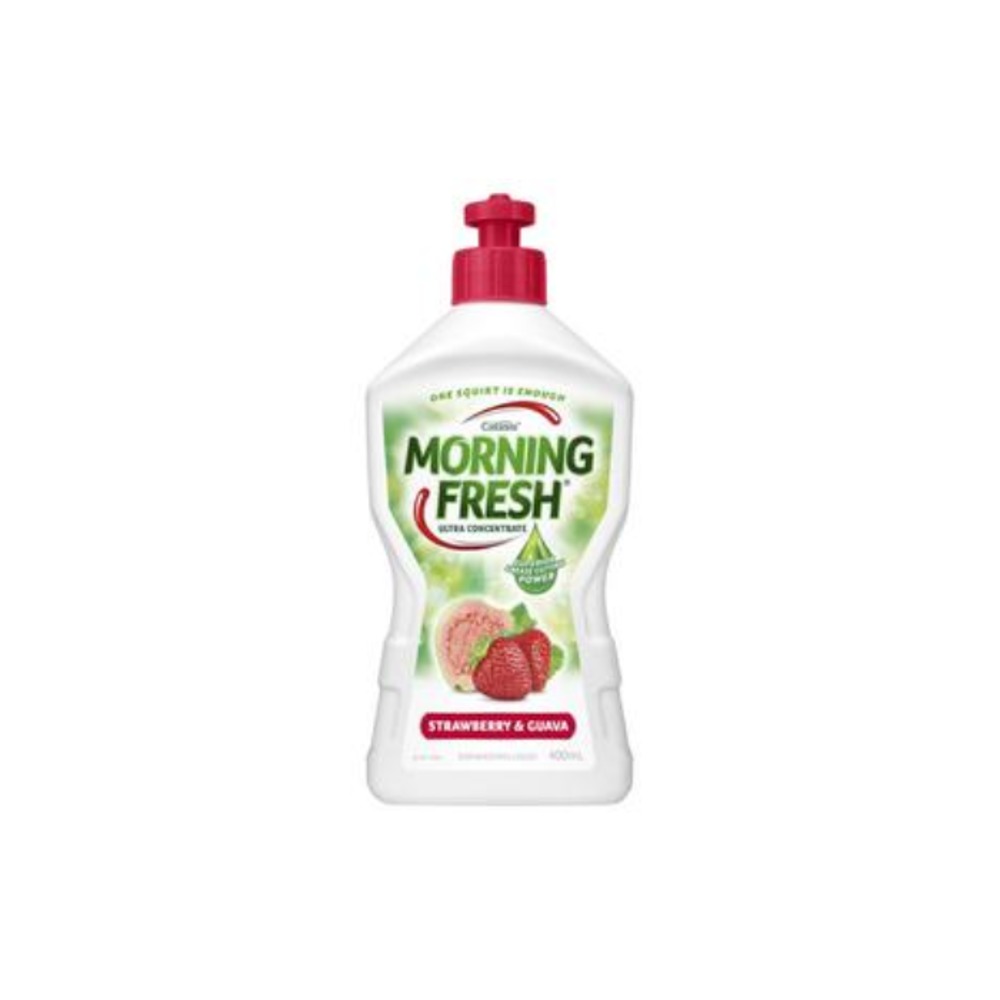 모닝 프레쉬 디쉬와시 리퀴드 스트로베리 구아바 400ml, Morning Fresh Dishwash Liquid Strawberry Guava 400mL