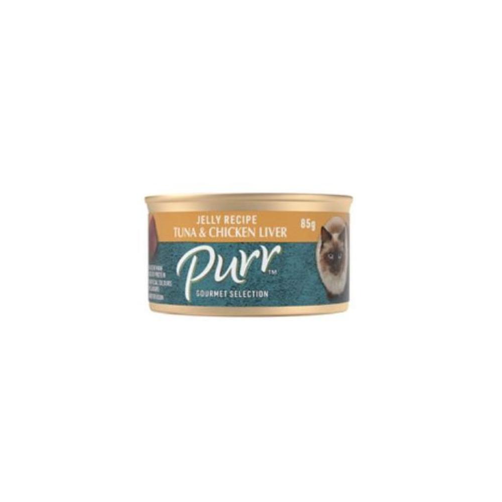 Purr Tuna with Chicken Liver in Jelly Cat Food 85g 7580930P