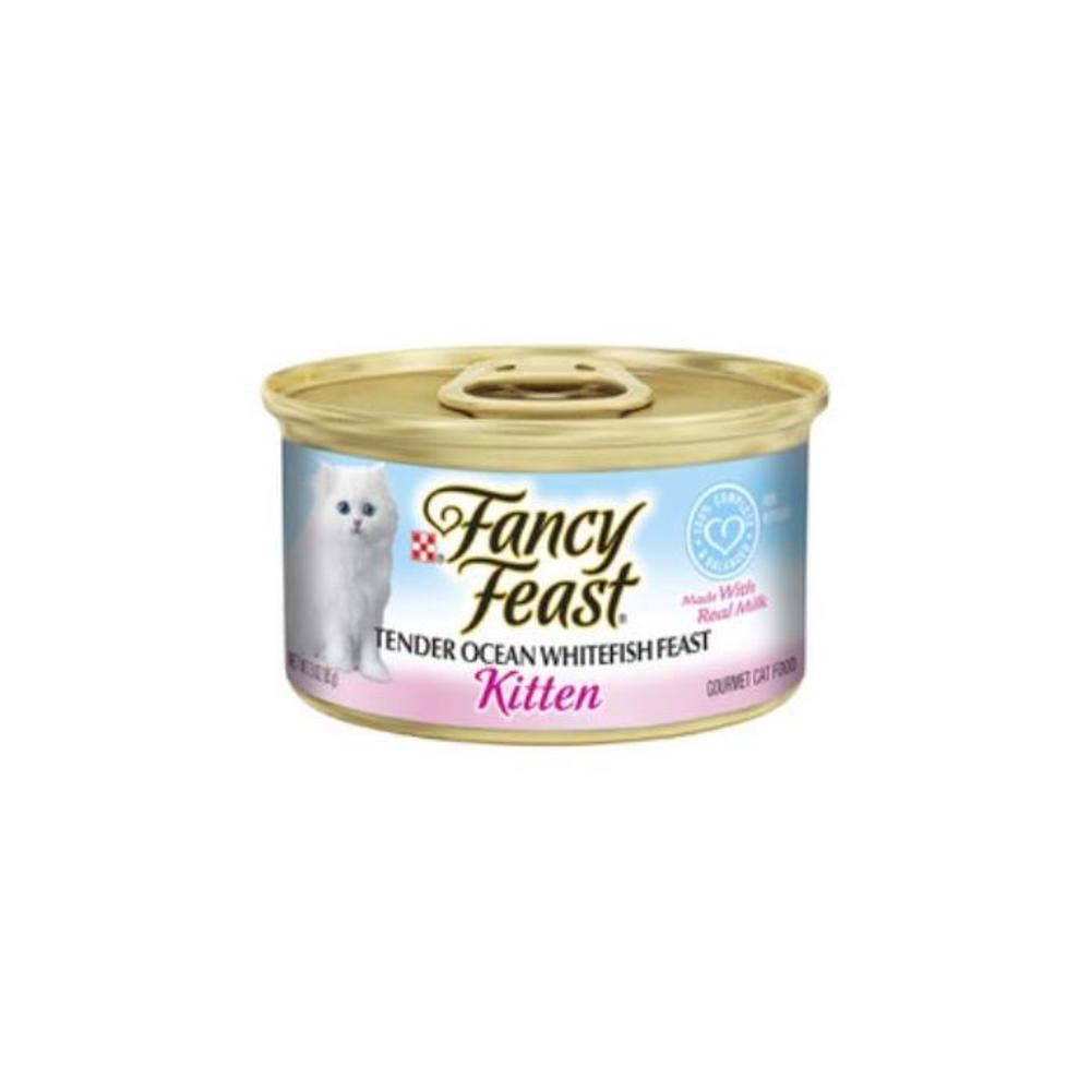 Fancy Feast Classic Kitten Whitefish Feast Canned Cat Food 85g 6912477P