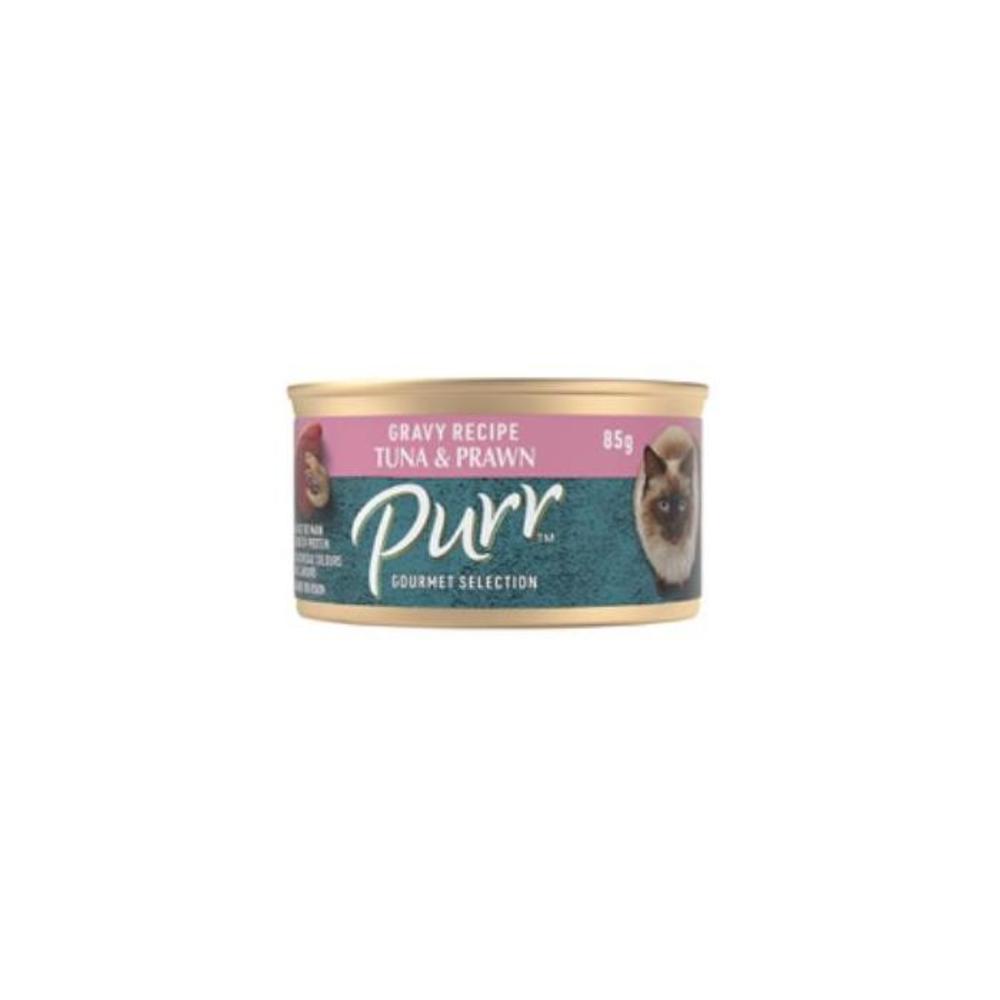 Purr Gourmet Chunky Tuna &amp; Prawn in Gravy Cat Food 85g 9105008P