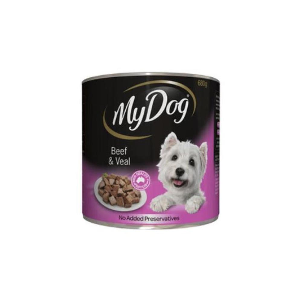 My Dog Classic Loaf With Tender Beef &amp; Veal Can Wet Dog Food 680g 5102960P