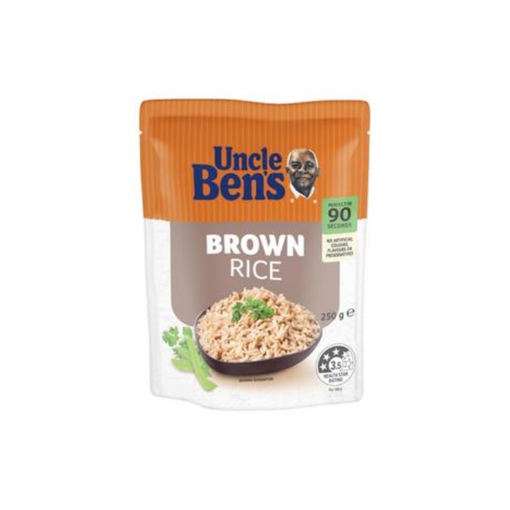 엉클 벤스 마이크로웨이브 브라운 라이드 250g, Uncle Bens Microwave Brown Rice 250g