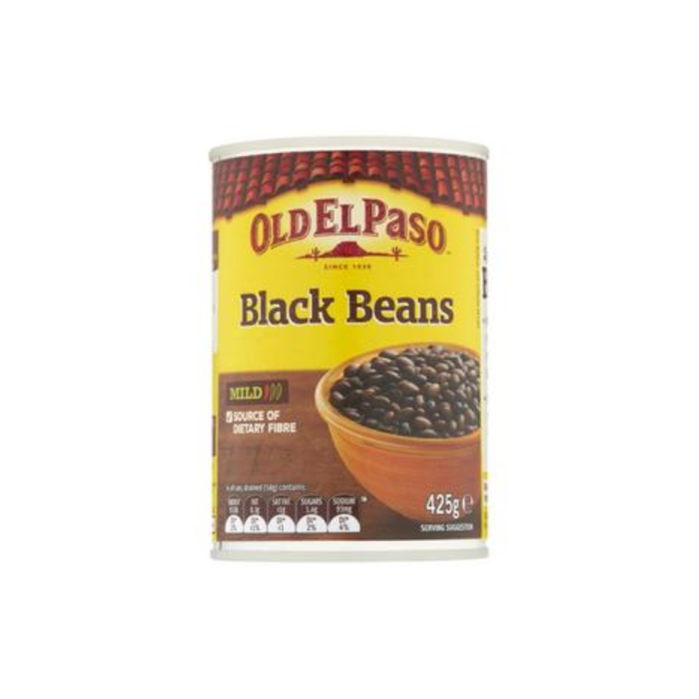 올드 엘 페이소 블랙 빈 마일드 425g, Old El Paso Black Beans Mild 425g