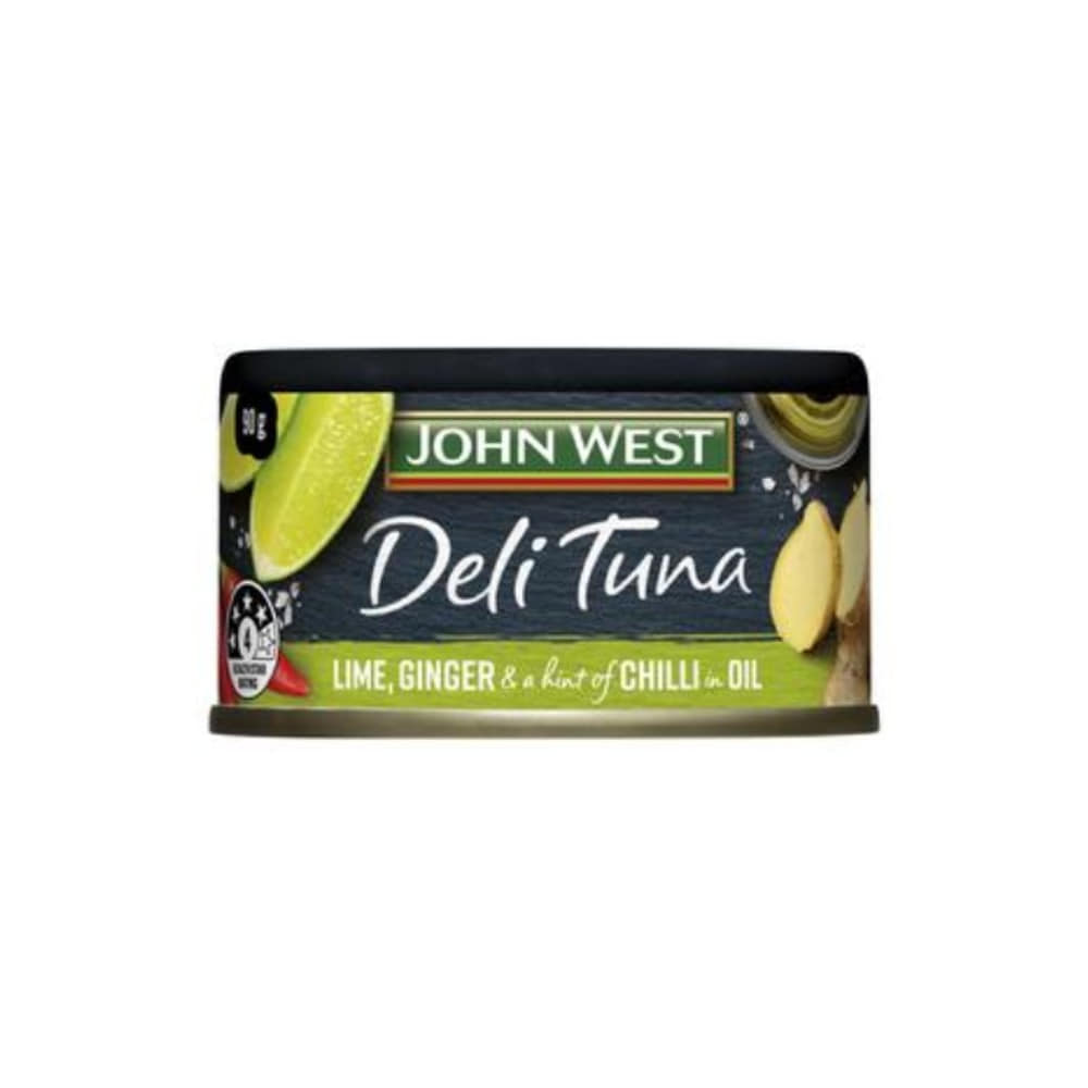 존 웨스트 라임 진저 &amp; A 힌트 오브 칠리 인 오일 델리 튜나 90g, John West Lime Ginger &amp; A Hint Of Chilli In Oil Deli Tuna 90g