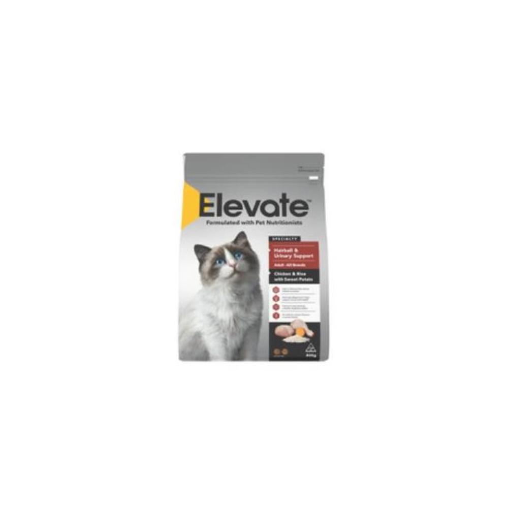 Elevate Dry Cat Food Hairball Chicken 800g 3945571P