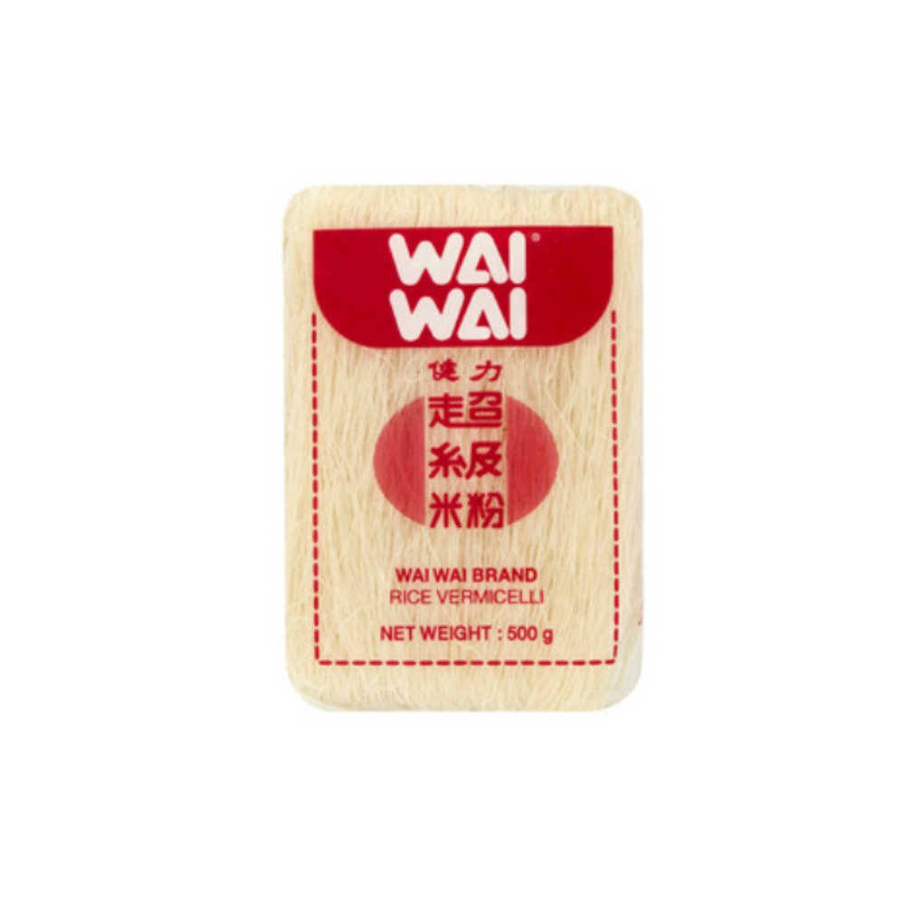 와이 와이 라이드 버미셀리 라지 500g, Wai Wai Rice Vermicelli Large 500g