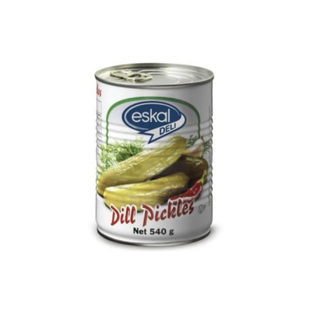 에스칼 큐컴버 딜 피클스 540g, Eskal Cucumber Dill Pickles 540g