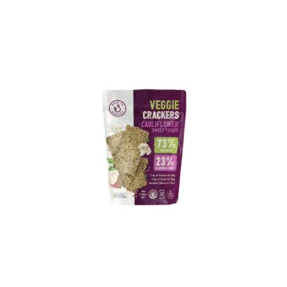 Back To Basics Veggie Cracker Cauliflower Sweet Potato 45g