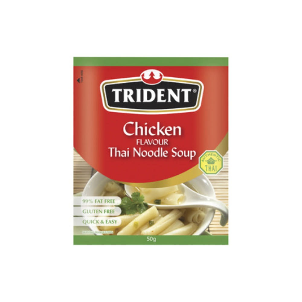 트라이덴트 타이 치킨 누들 수프 50g, Trident Thai Chicken Noodle Soup 50g