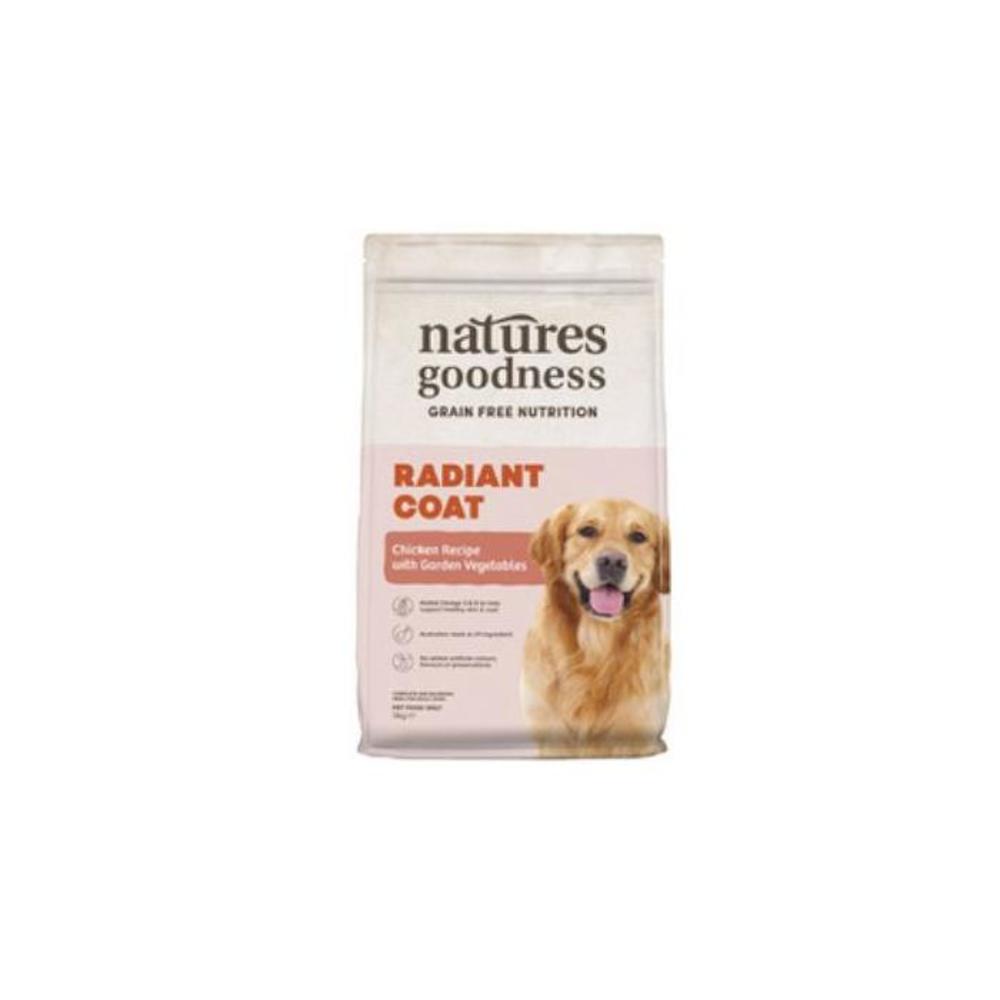 Natures Goodness Grainfree Nutrition Adult Dry Dog Food Radiant Coat Chicken With Garden Vegetables 3kg 4490138P