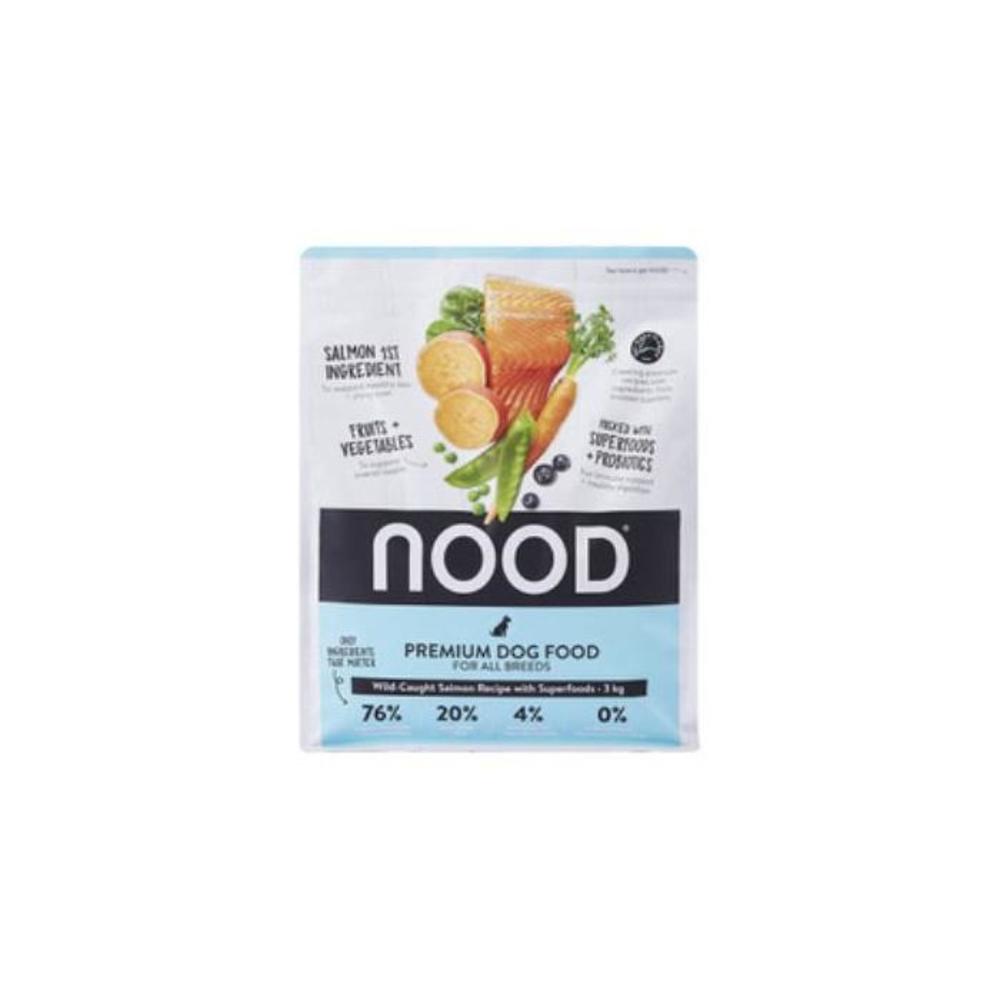Nood Sustainable Salmon Recipe With Superfoods Dry Dog Food 3kg 3713827P