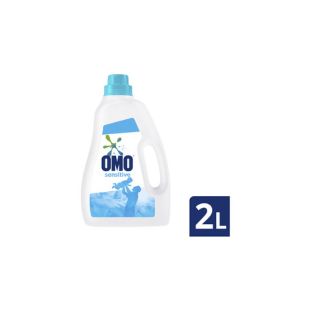 오모 센시티브 탑 &amp; 프론트 로더 론드리 리퀴드 디터전트 2L, OMO Sensitive Top &amp; Front Loader Laundry Liquid Detergent 2L