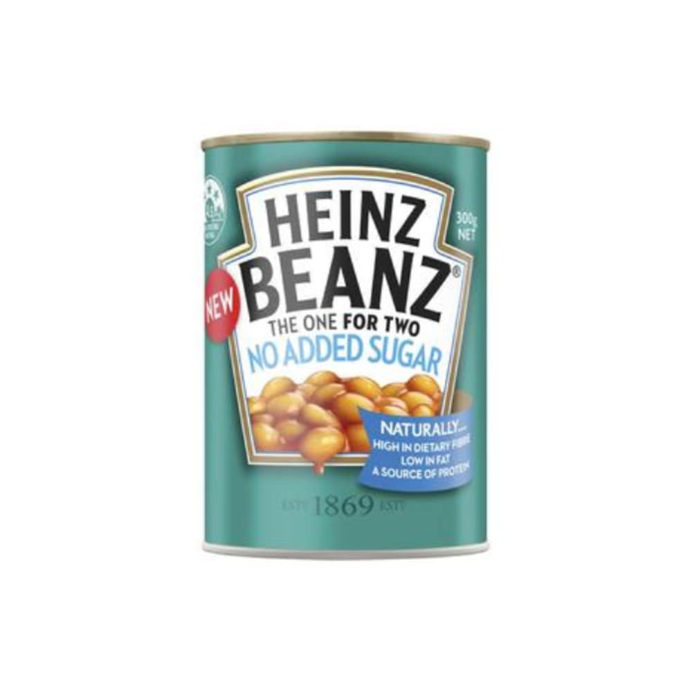 하인즈 빈즈 노 애디드 슈가 베이크드 빈 300g, Heinz Beanz No Added Sugar Baked Beans 300g