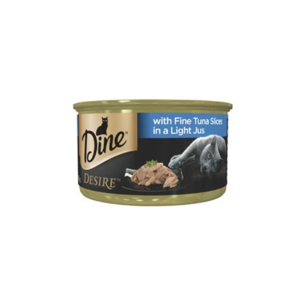 Dine Desire Tuna Slices in Jus Grain Free Wet Cat Food Can 85g 7342410P