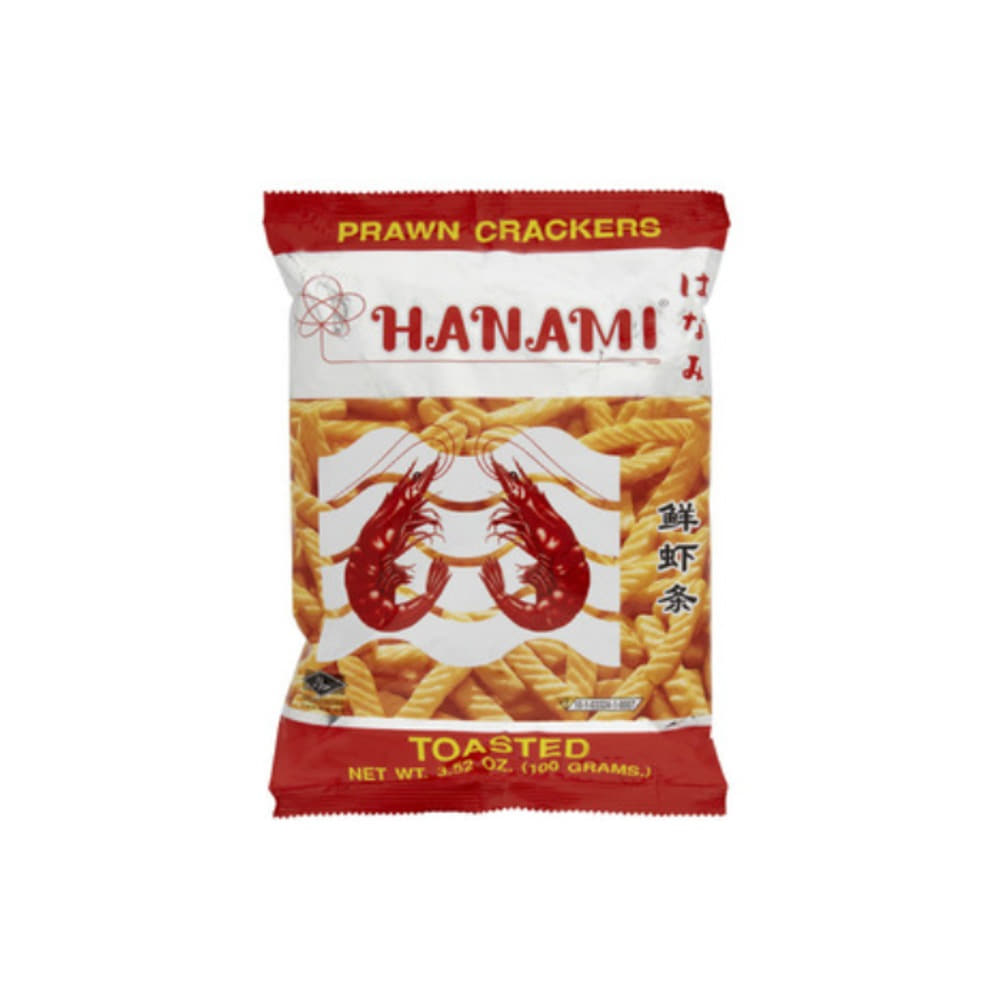 하나미 오리지날 프론 크래커 100g, Hanami Original Prawn Cracker 100g
