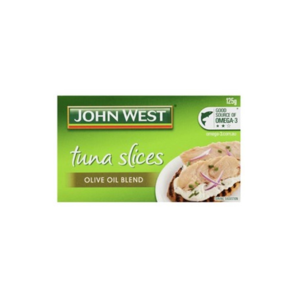 존 웨스트 올리브 오일 블랜드 튜나 슬라이시스 125g, John West Olive Oil Blend Tuna Slices 125g