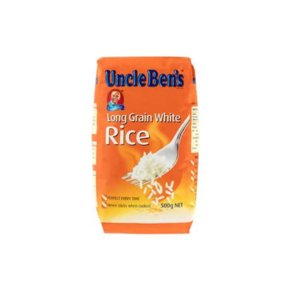 엉클 벤스 파 보일드 롱 그레인 화이트 라이드 500g, Uncle Bens Par Boiled Long Grain White Rice 500g