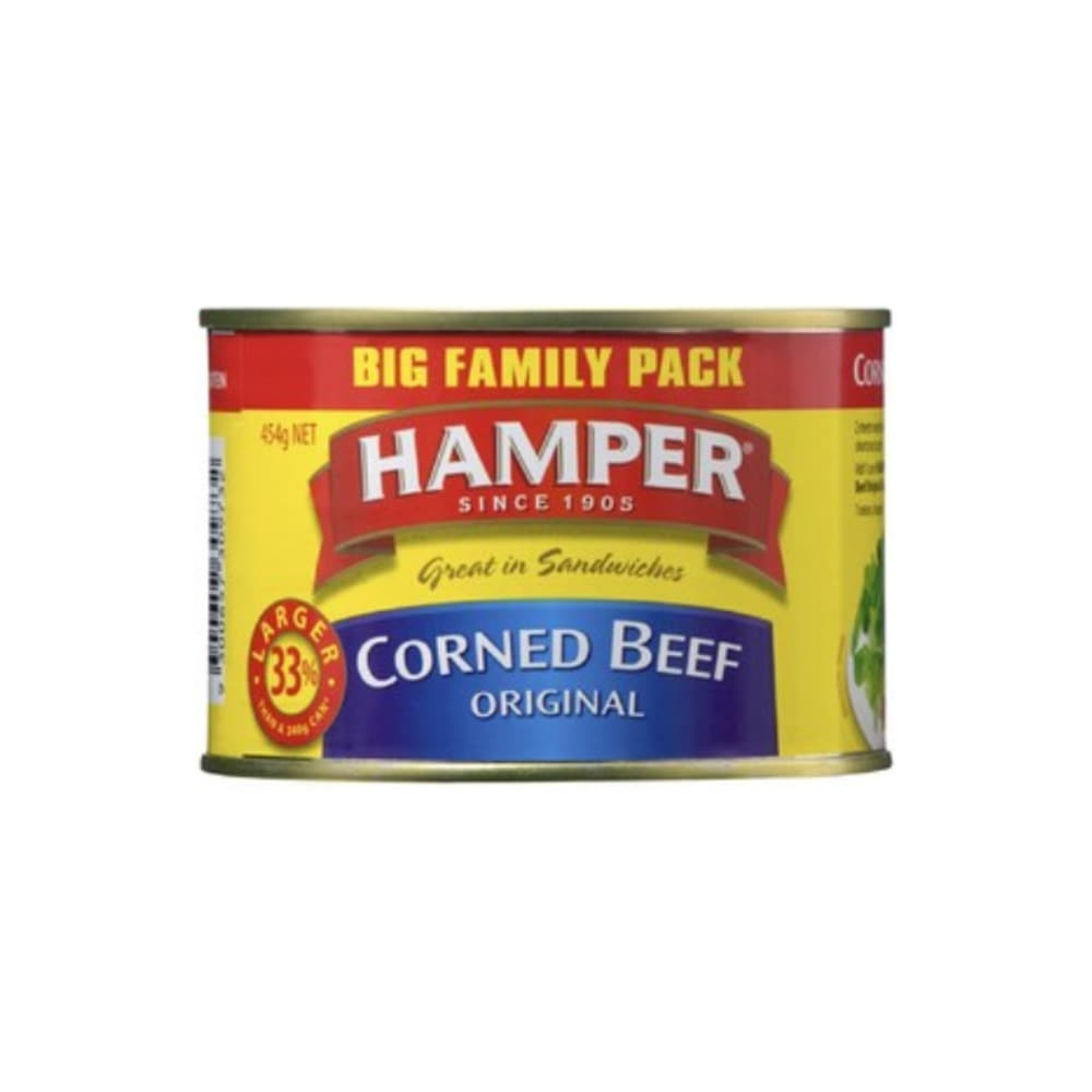 햄퍼 오리지날 콘드 비프 454g, Hamper Original Corned Beef 454g