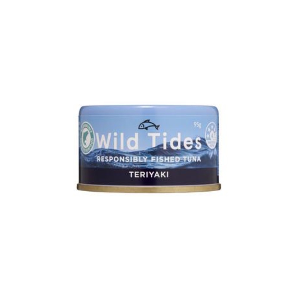 와일드 타이드즈 리스폰서블리 피쉬드 튜나 테리야키 95g, Wild Tides Responsibly Fished Tuna Teriyaki 95g