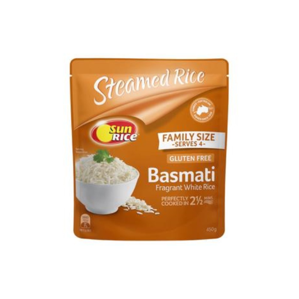 선라이스 인디안 아로마틱 바스마티 패밀리 팩 마이크로웨이버블 라이드 450g, Sunrice Indian Aromatic Basmati Family Pack Microwavable Rice 450g