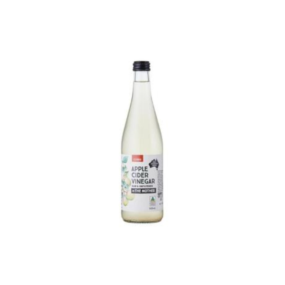 콜스 로 애플 사이더 비네가 500ml, Coles Raw Apple Cider Vinegar 500mL