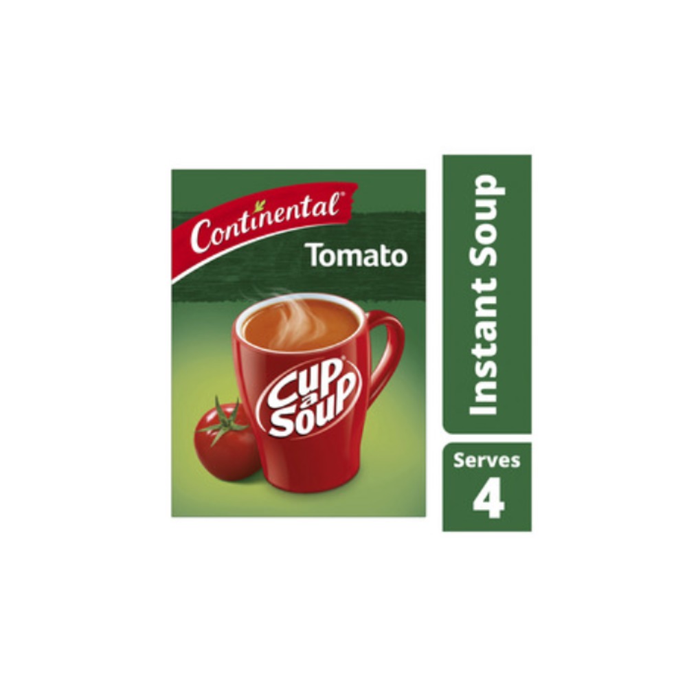 콘티넨탈 컵 A 수프 토마토 수프 서브 4 80g, Continental Cup A Soup Tomato Soup Serves 4 80g