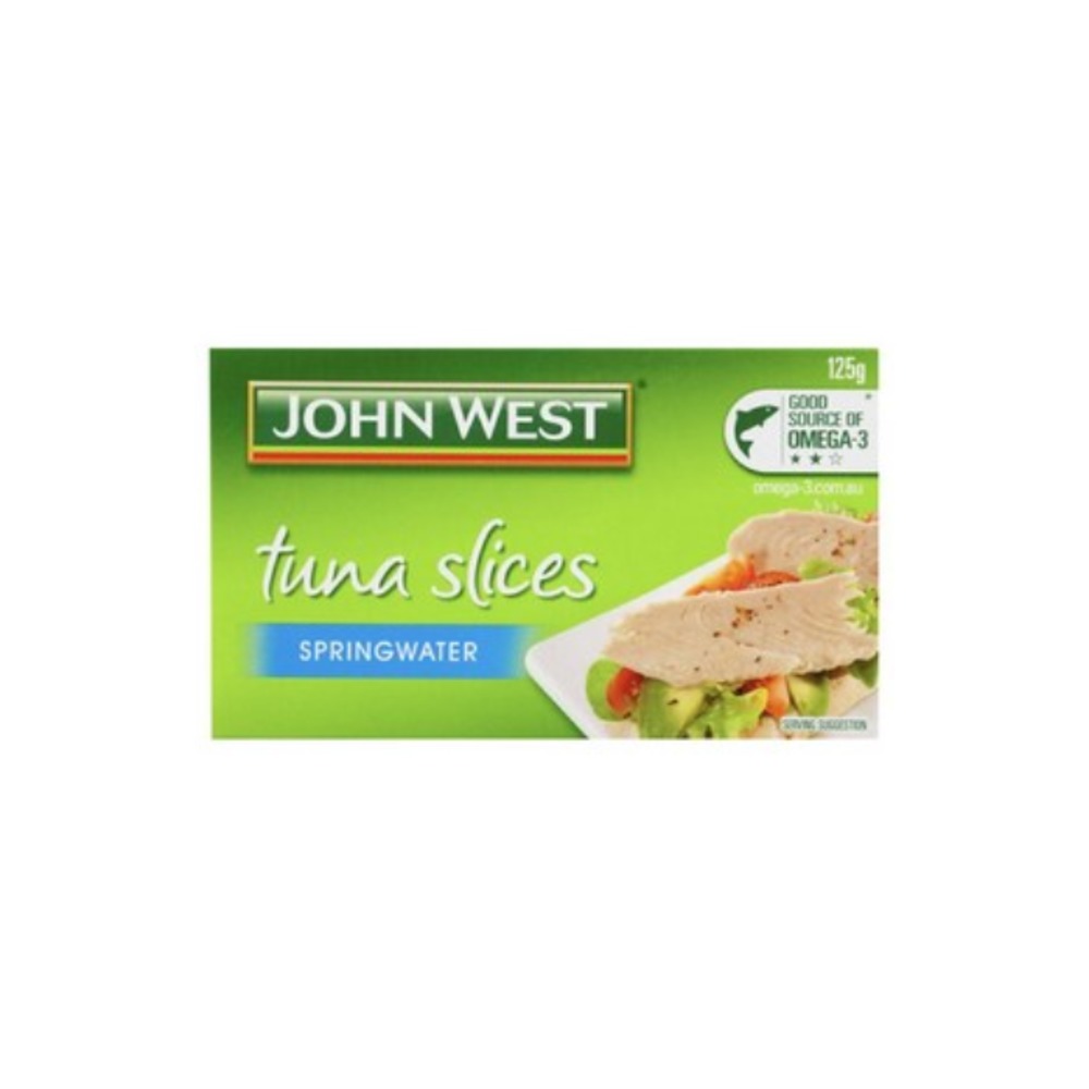 존 웨스트 튜나 슬라이시스 인 스프링워터 125g, John West Tuna Slices in Springwater 125g