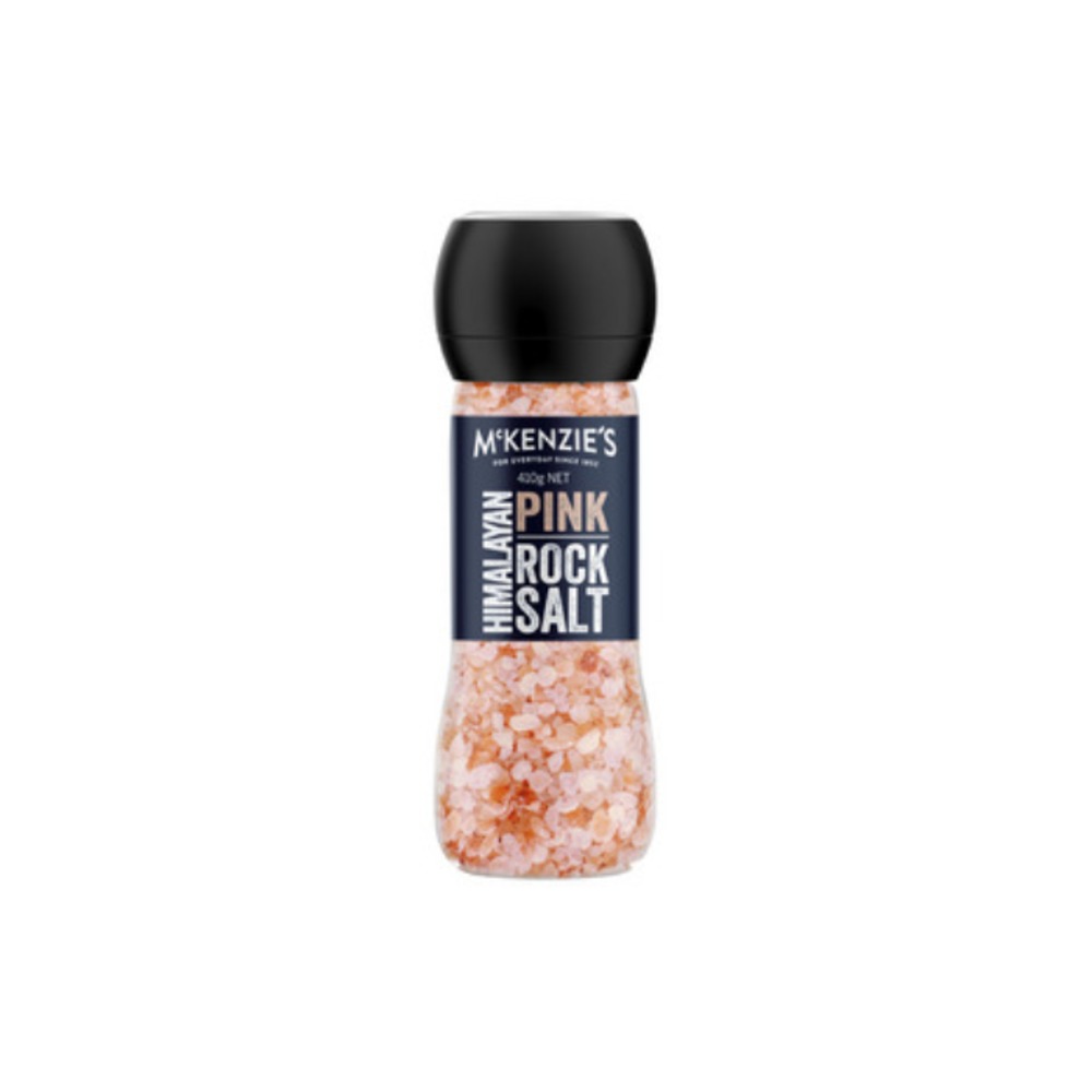 맥켄지 핑크 록 솔트 그라인더 410g, McKenzies Pink Rock Salt Grinder 410g