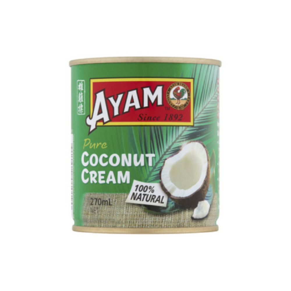 어얨 퓨어 코코넛 크림 270ml, Ayam Pure Coconut Cream 270mL