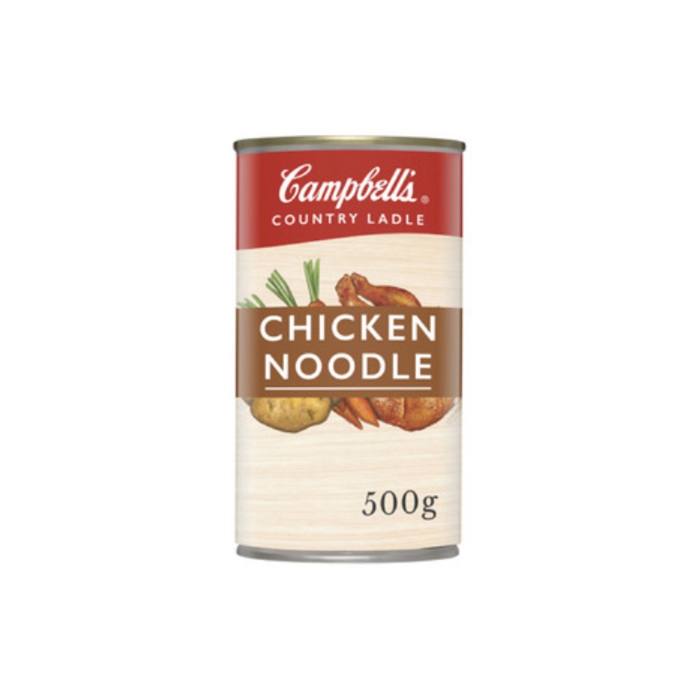 캠벨 컨트리 레이들 치킨 누들 수프 캔 500g, Campbells Country Ladle Chicken Noodle Soup Can 500g