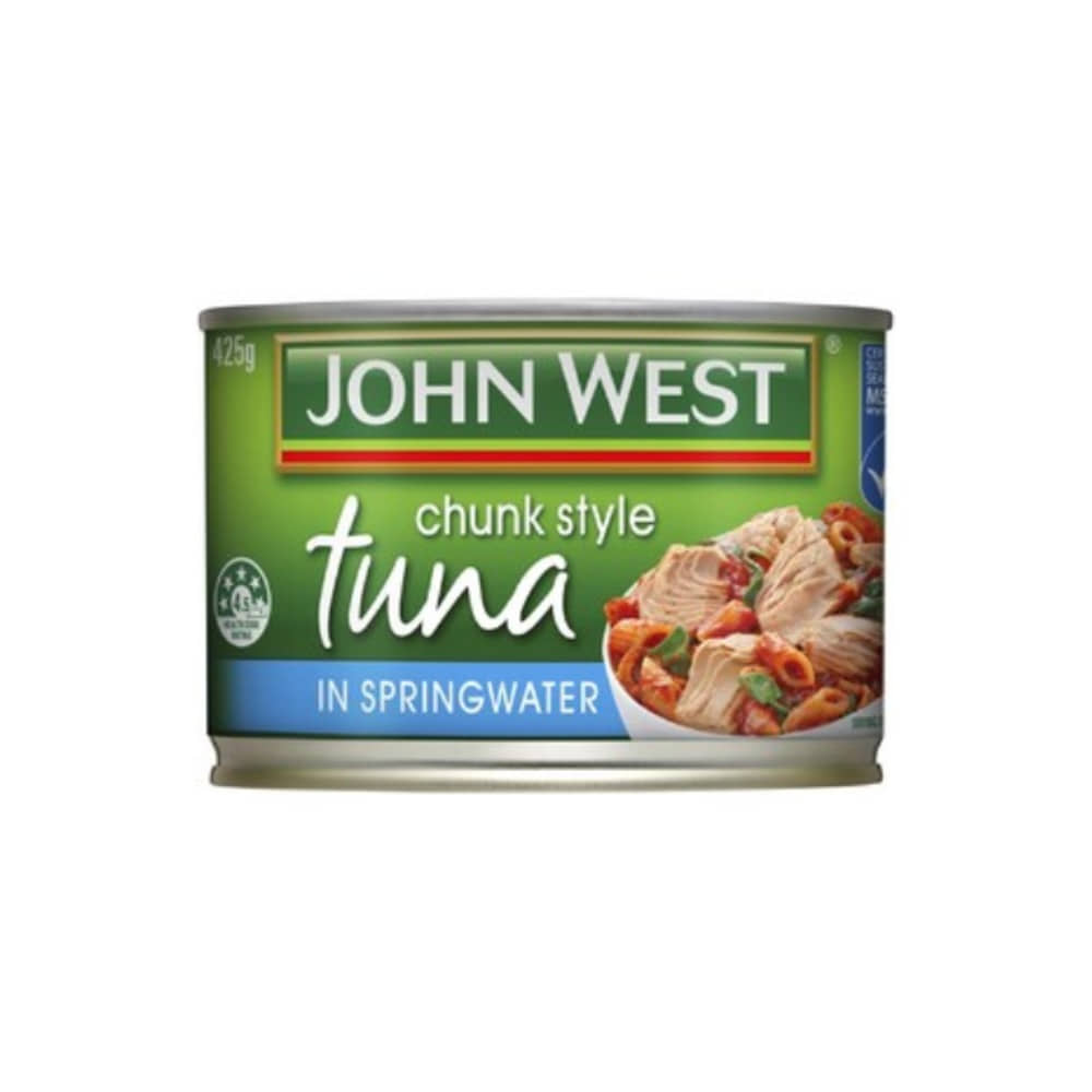 존 웨스트 청크 스타일 튜나 인 스프링워터 425g, John West Chunk Style Tuna in Springwater 425g