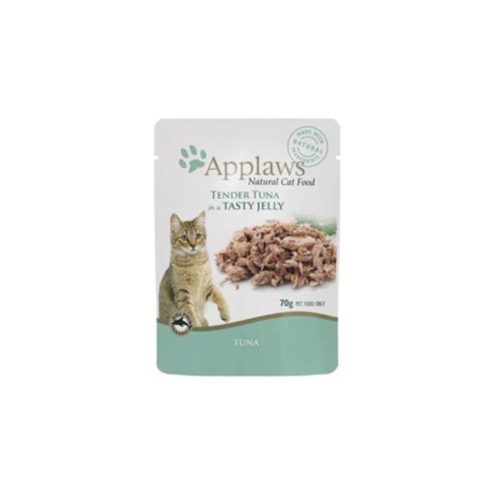 Applaws Cat Food Pouch Tuna Wholemeat In Jelly 70g 4201558P