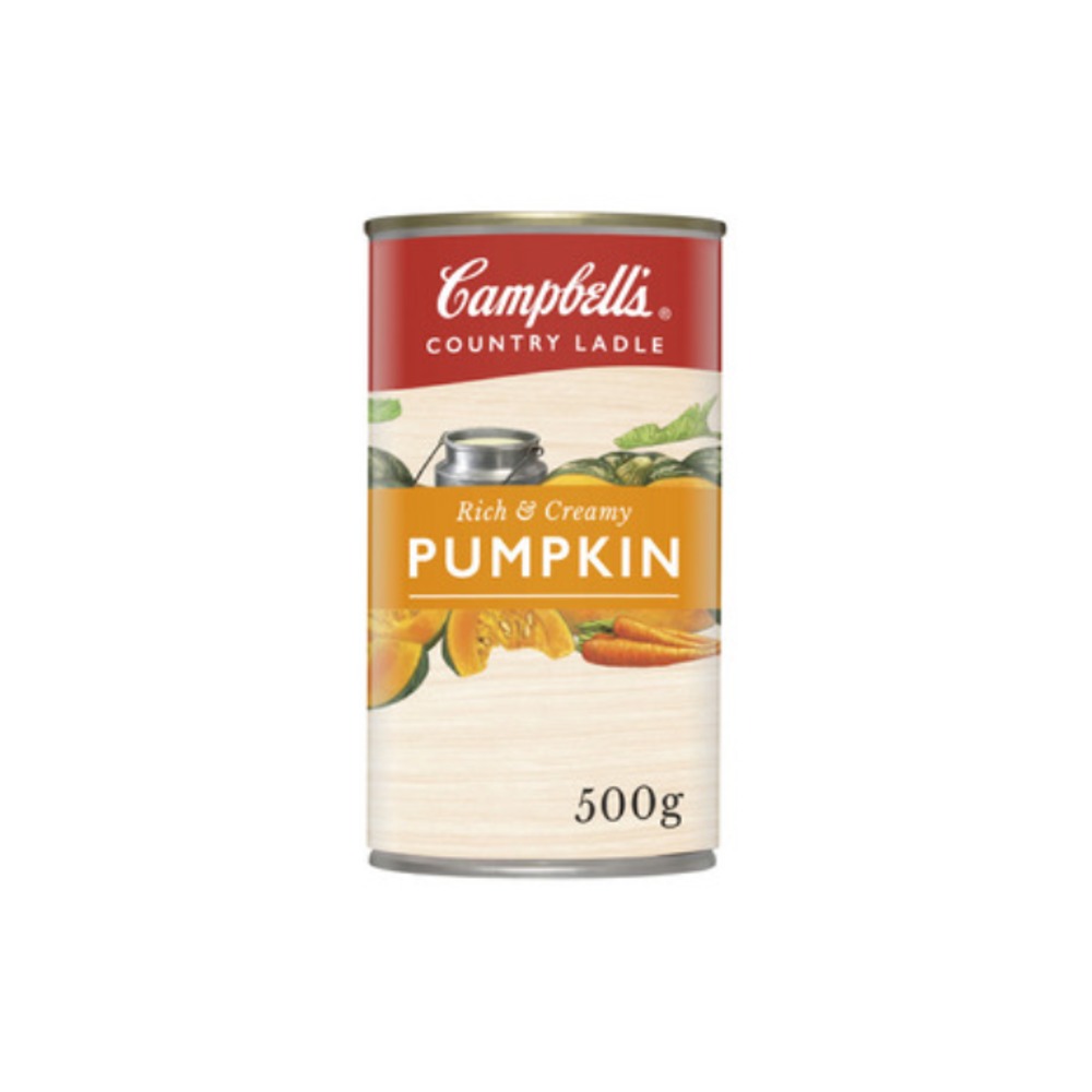 캠벨 컨트리 레이들 리치 &amp; 크리미 펌킨 수프 캔 500g, Campbells Country Ladle Rich &amp; Creamy Pumpkin Soup Can 500g