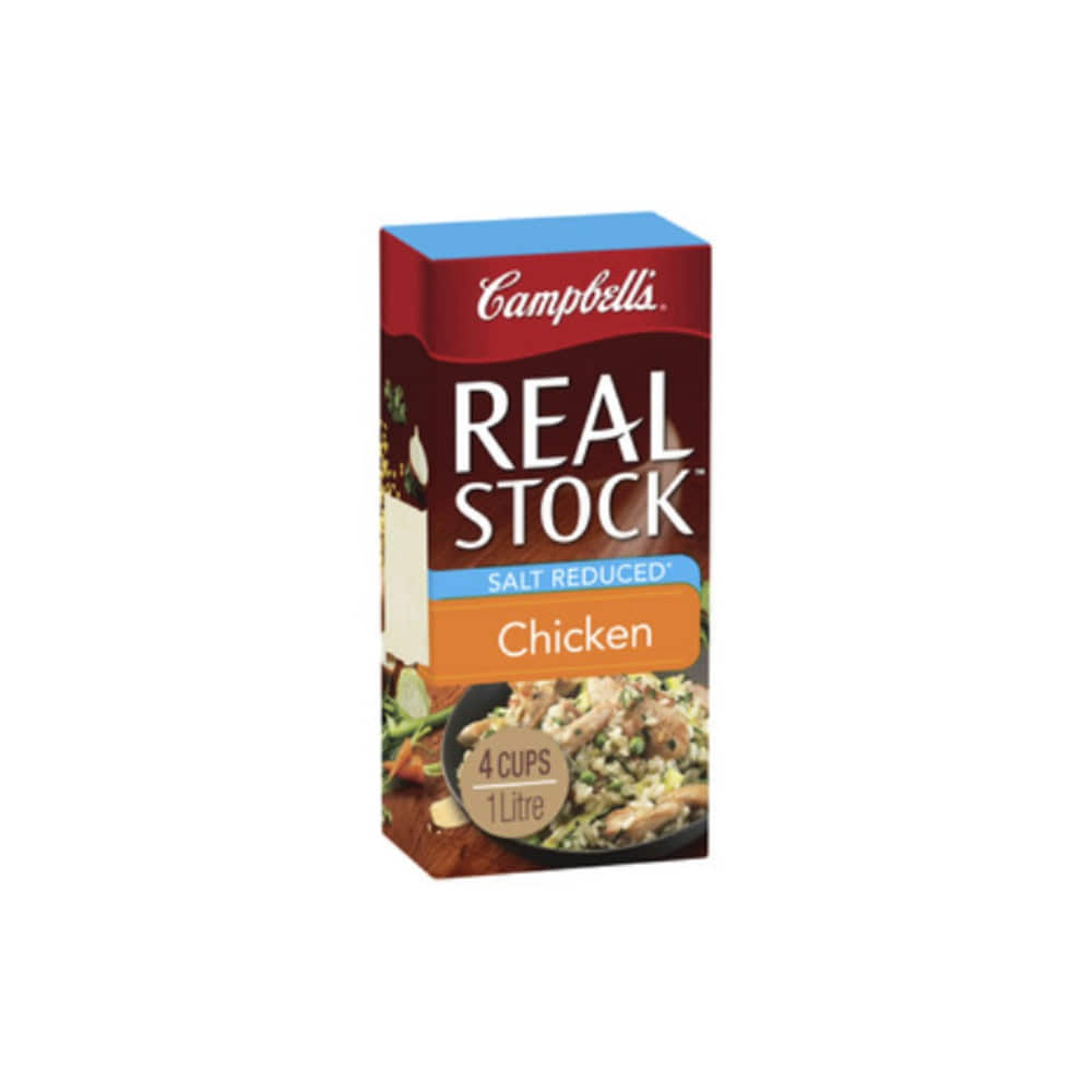캠벨 리얼 솔트 리듀스드 치킨 스톡 1L, Campbells Real Salt Reduced Chicken Stock 1L