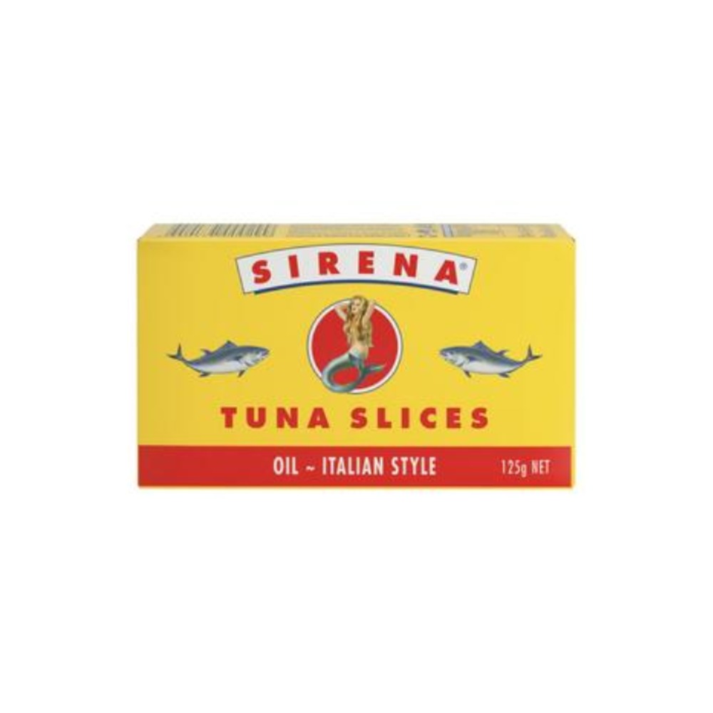 시레나 오일 이탈리안 스타일 인 튜나 슬라이시스 125g, Sirena Oil Italian Style iN Tuna Slices 125g
