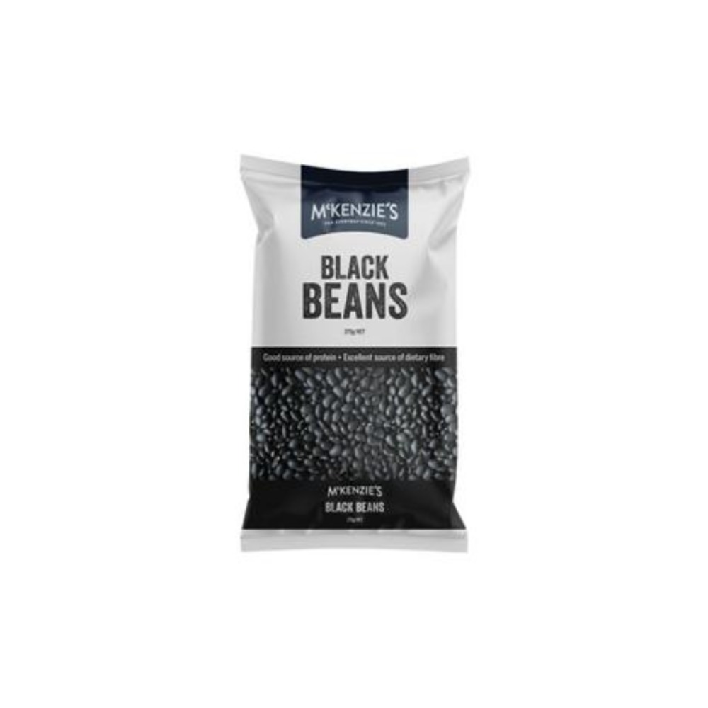 맥켄지 드라이드 블랙 빈 375g, McKenzies Dried Black Beans 375g