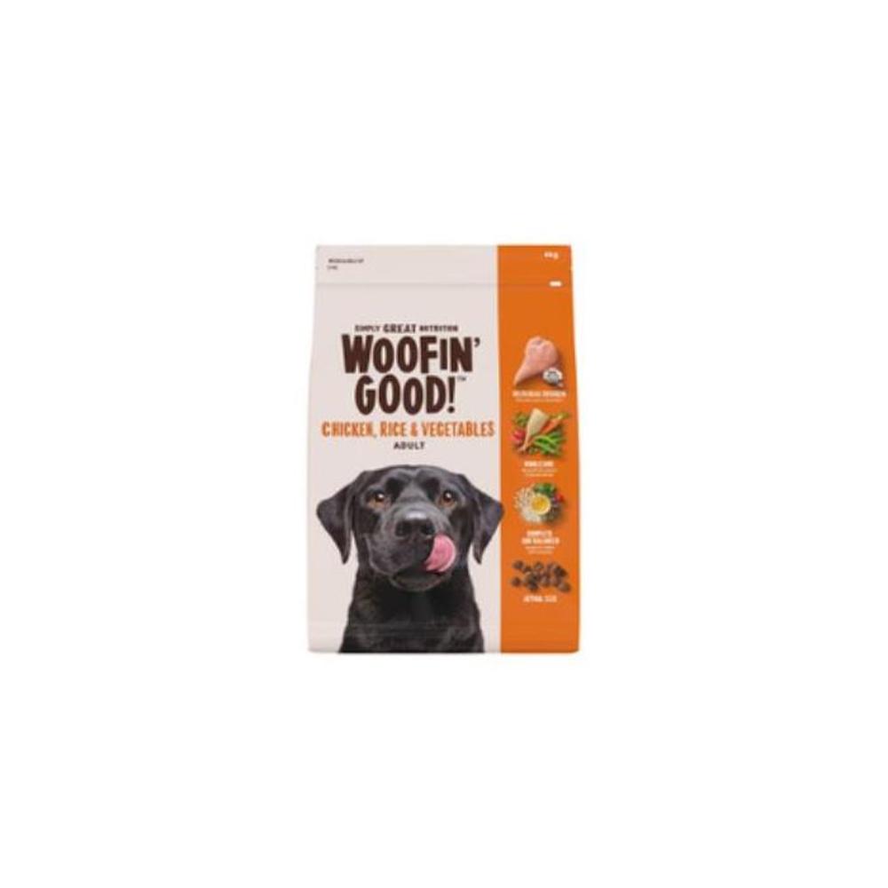 Woofin Good Chicken Rice &amp; Vegetables Dry Dog Food 6kg 3716280P
