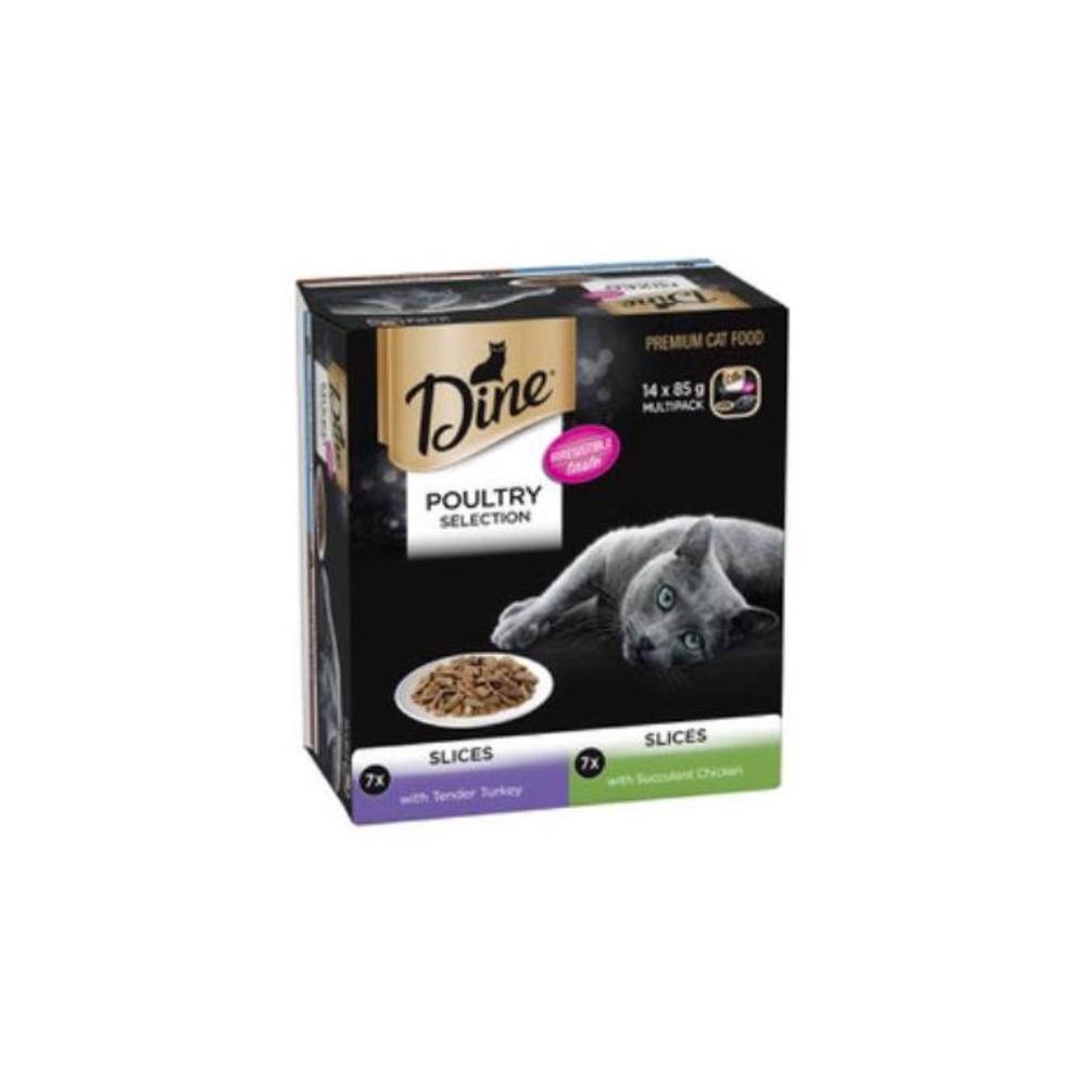 Dine Daily Cat Food Poultry Selection 14x85g 14 pack 3586231P
