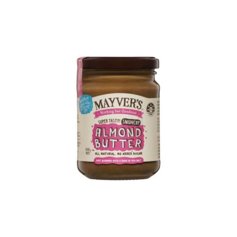 Mayvers Smunchy Almond Butter 240g