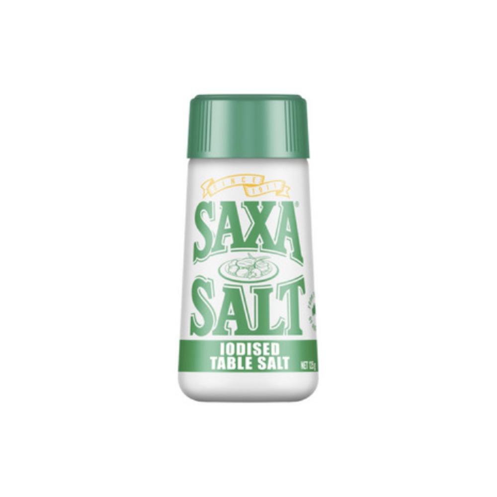 색사 아이오다이즈드 테이블 솔트 125g, Saxa Iodised Table Salt 125g