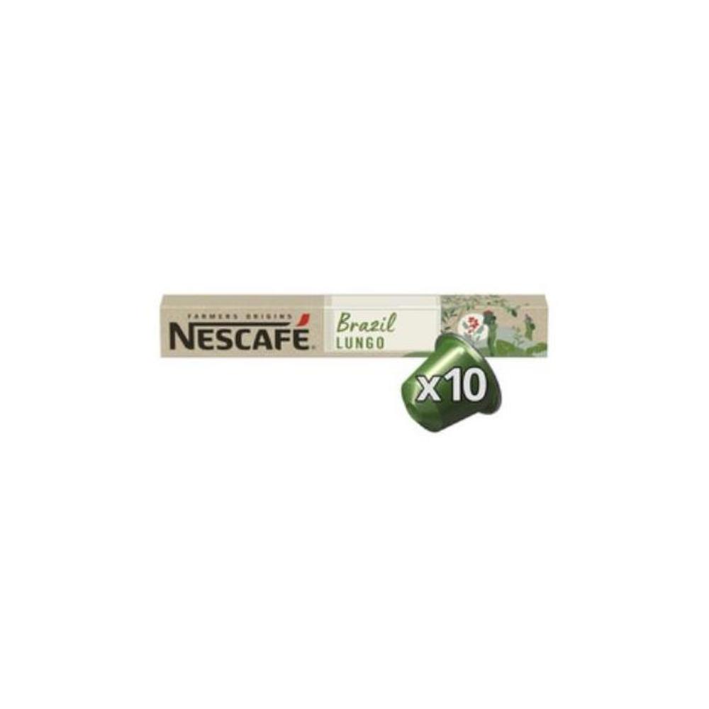 Nescafe Farmers Origins Brazil Lungo Capsules 10 pack