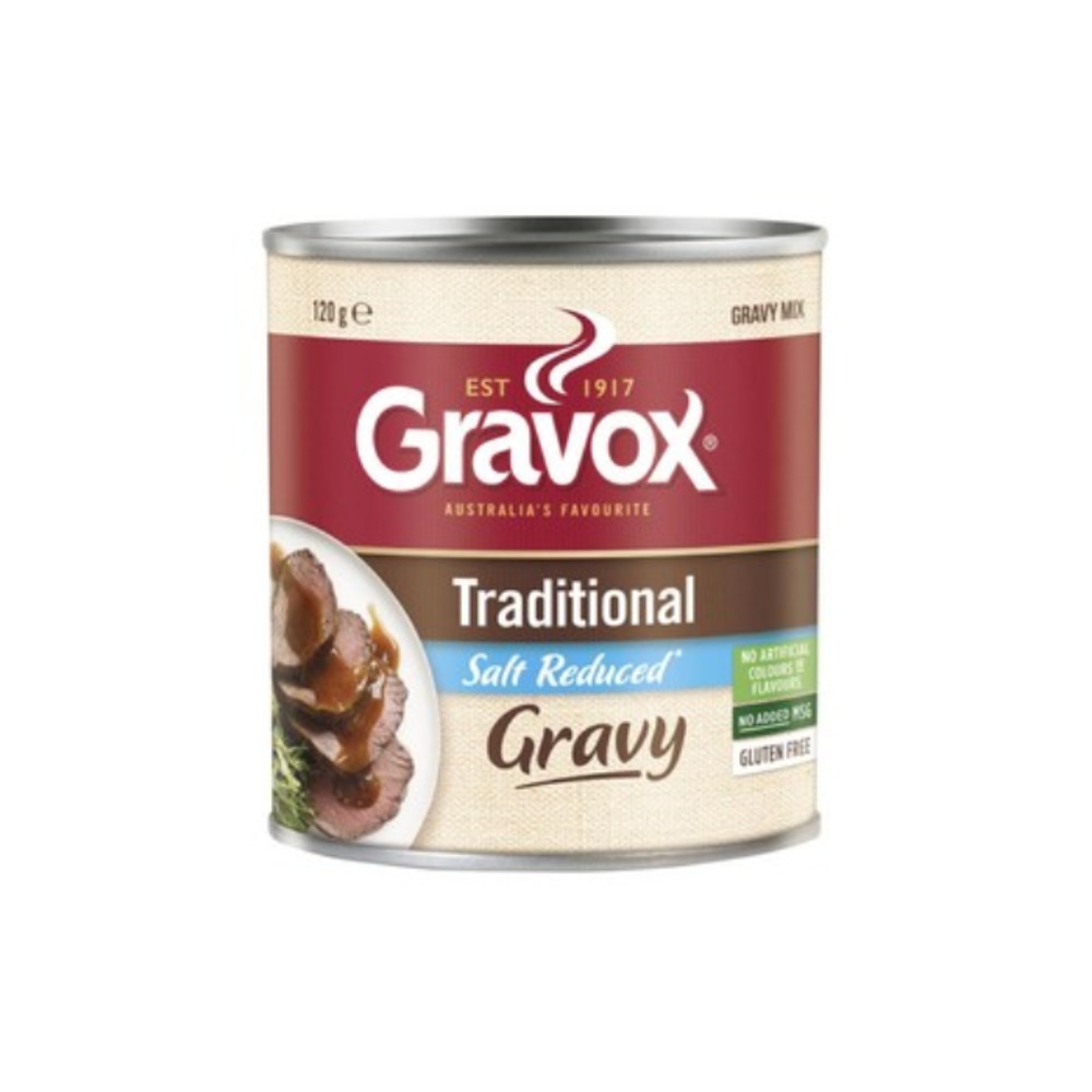 그래복스 인스턴트 솔트 리듀스드 트래디셔널 그레이비 믹스 120g, Gravox Instant Salt Reduced Traditional Gravy Mix 120g
