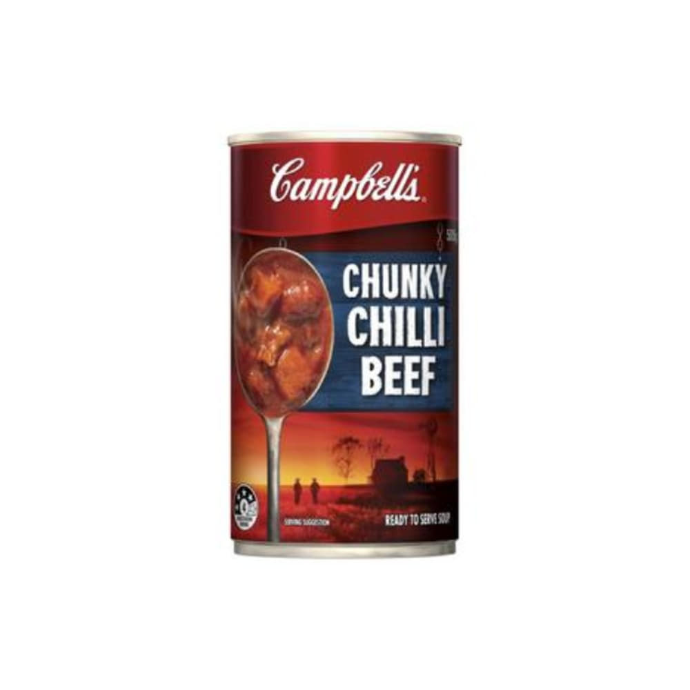 캠벨 청키 수프 칠리 비프 505g, Campbells Chunky Soup Chilli Beef 505g