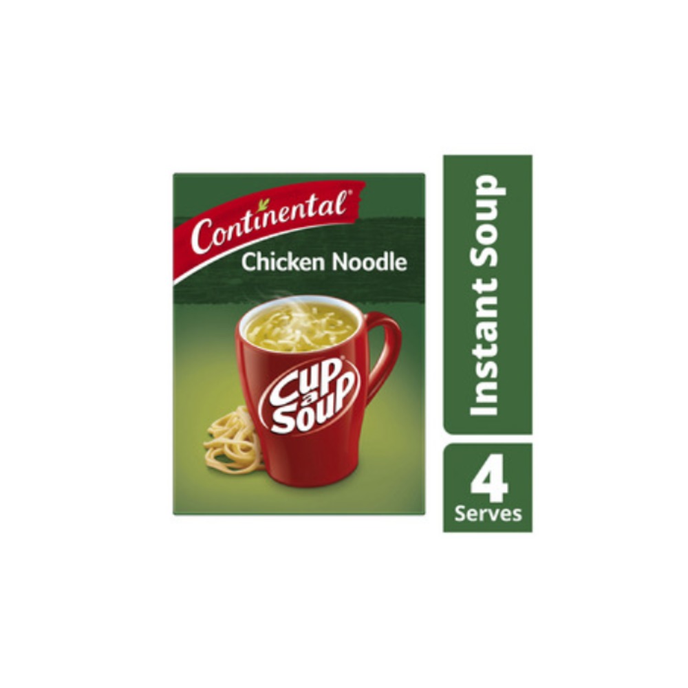 콘티넨탈 컵 A 수프 치킨 누들 수프 서브 2 40g, Continental Cup A Soup Chicken Noodle Soup Serves 2 40g