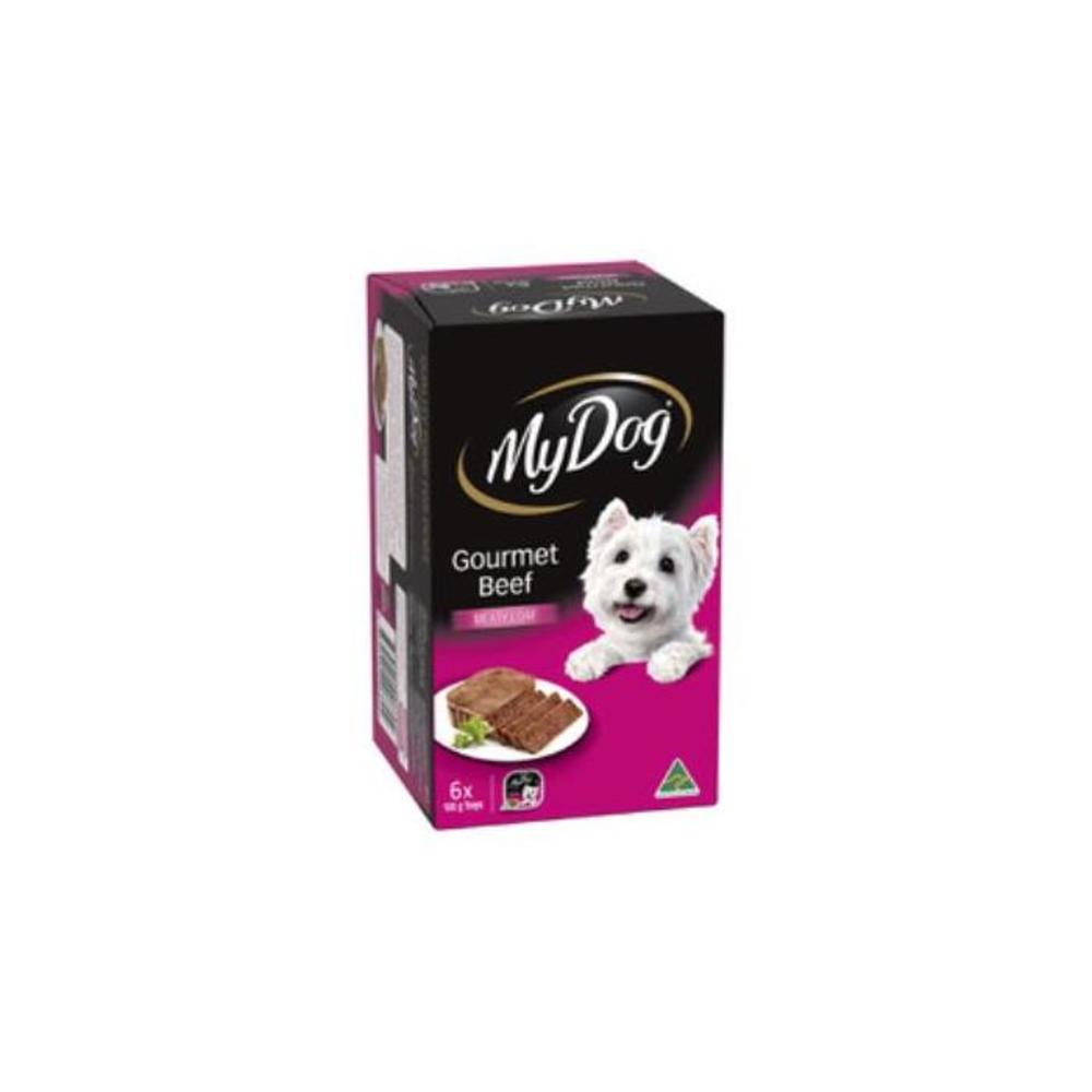 My Dog Adult Wet Dog Food Classic Loaf With Gourmet Beef 6x100G Trays 6 pack 6387162P