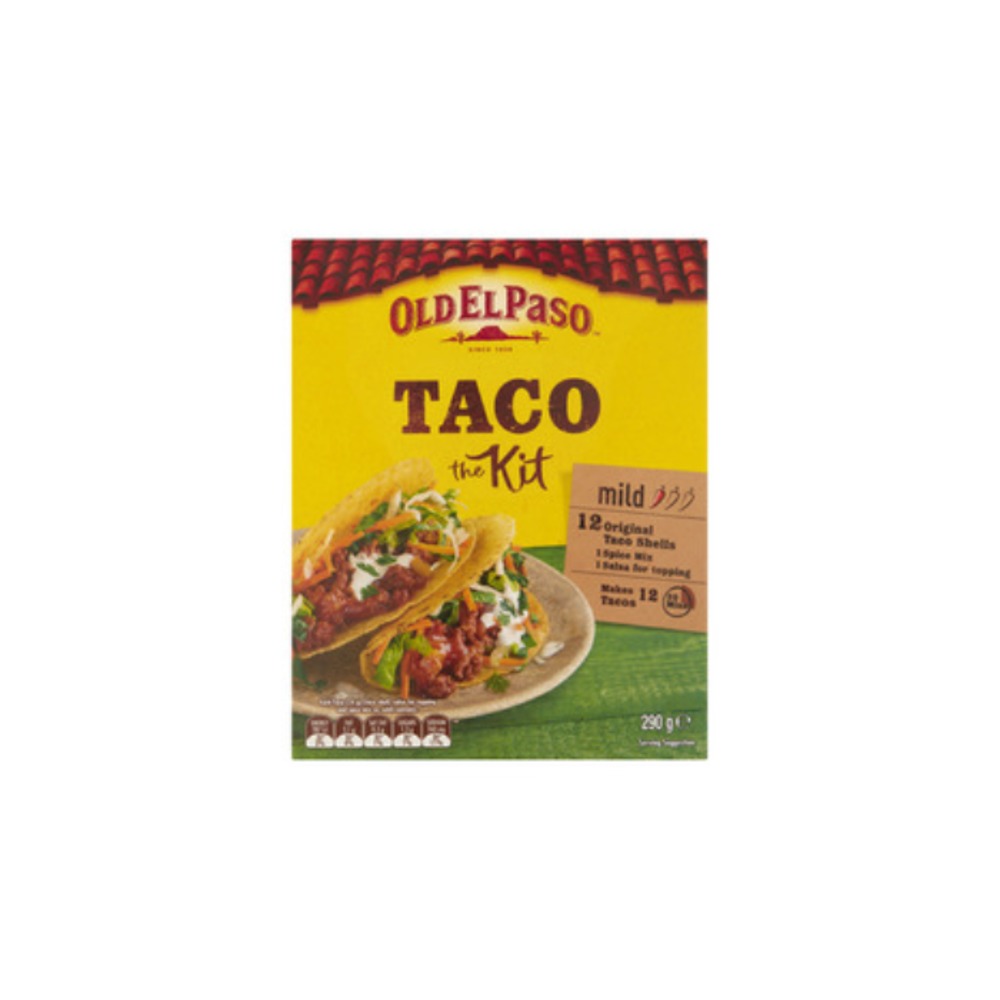 올드 엘 페이소 타코 킷 마일드 290g, Old El Paso Taco Kit Mild 290g