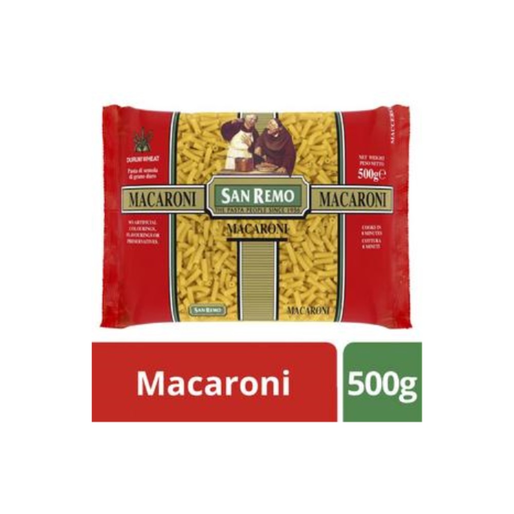 산 리모 마카로니 노 38 500g, San Remo Macaroni No 38 500g
