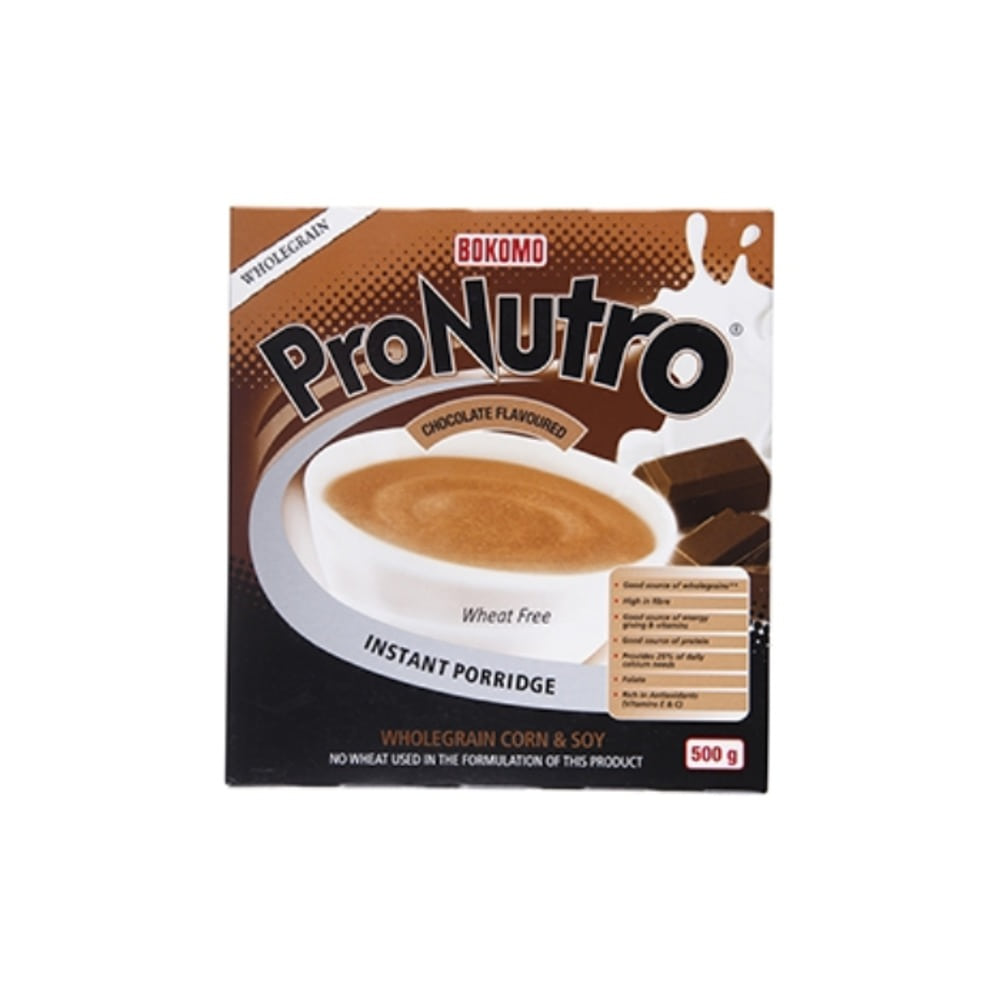 보코모 프로 누트로 초코렛 플레이버드 인스턴트 포릿지 시리얼 500g, Bokomo Pro Nutro Chocolate Flavoured Instant Porridge Cereal 500g