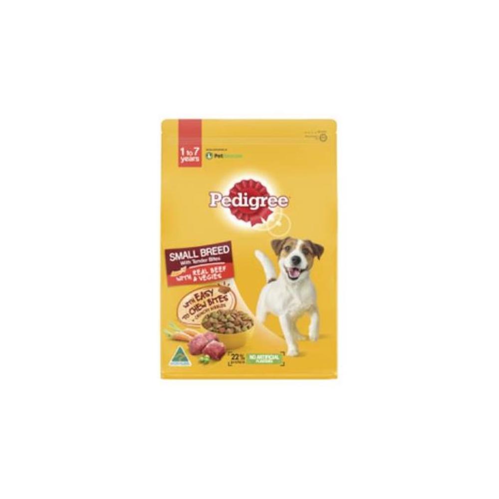 Pedigree Real Beef With Vegies Small Breed Dry Dog Food 2.5kg 7978721P
